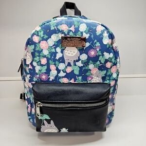 Her Universe Studio Ghibli My Neighbor Totoro Floral Mini Backpack